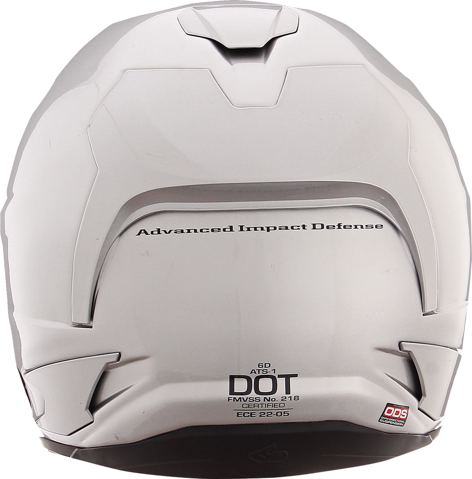 6D ATS-1R Helmet - Gloss Silver - Small 30-0995