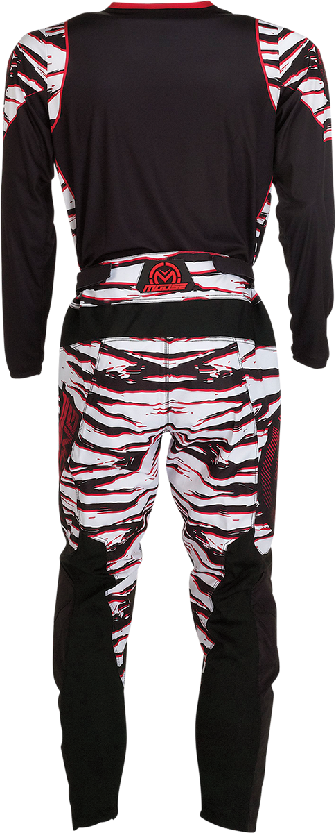 Camiseta clasificatoria MOOSE RACING - Negro/Rojo - 3XL 2910-6979 