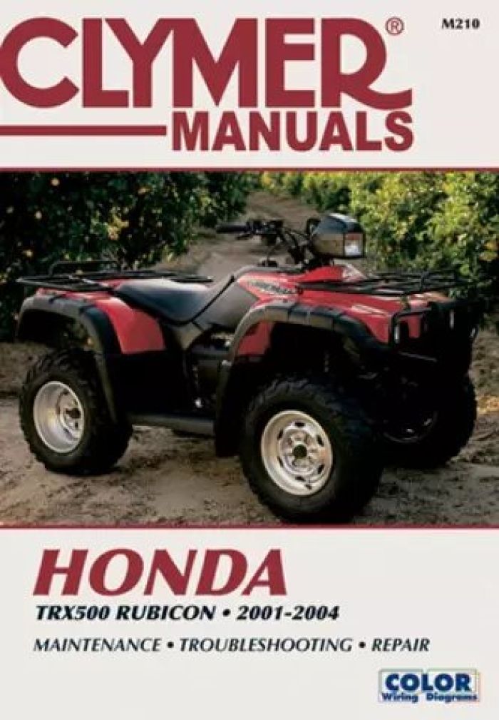 Clymer Service Manual Honda 462210