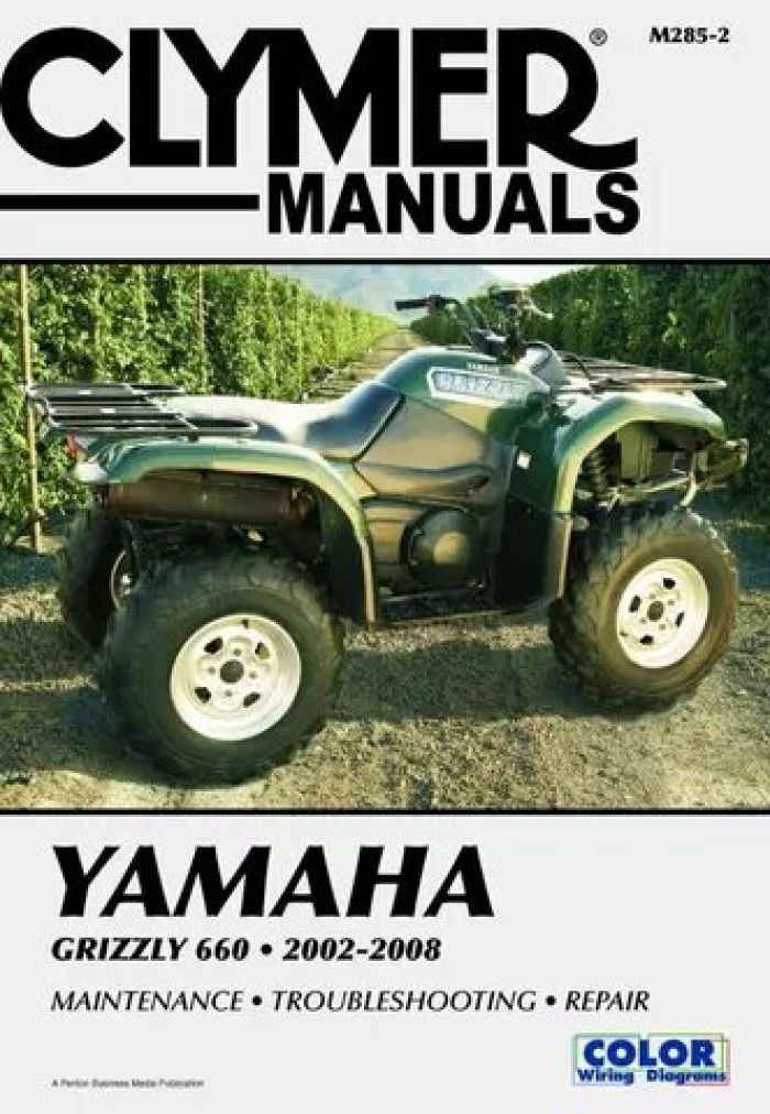 Clymer Service Manual - Yamaha Grizzly 462285