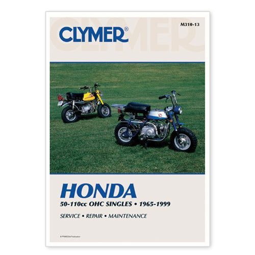 Clymer Service Manual Honda 50-110cc Ohc Singles 1965-1999 462310
