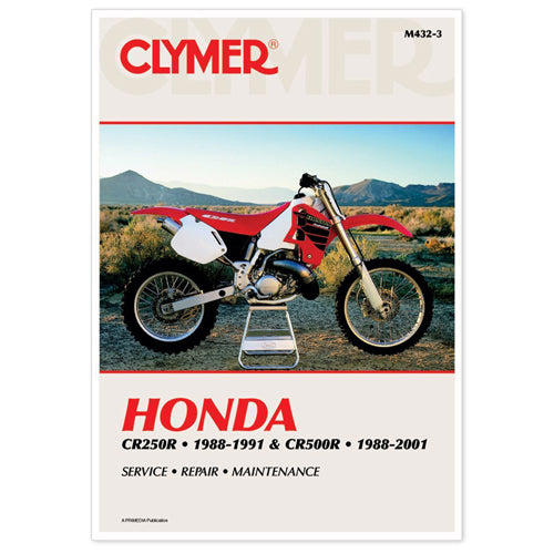 Clymer Service Manual - Honda Cr250r (88-91), Cr500r (88-01) 462432