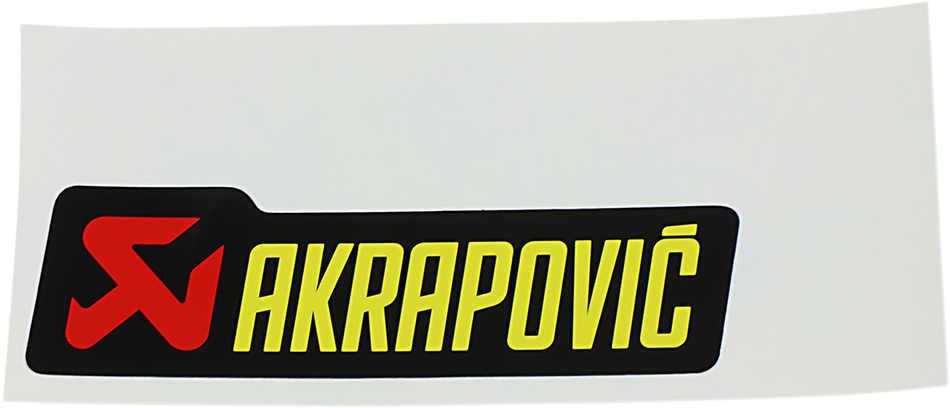 AKRAPOVIC Replacement Sticker P-HST12AL 4320-1939