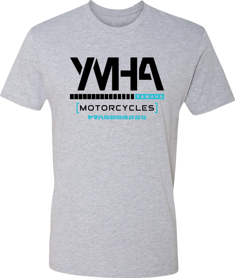 YAMAHA APPAREL Yamaha Rev T-Shirt - Heather Gray - Small NP21S-M3141-S