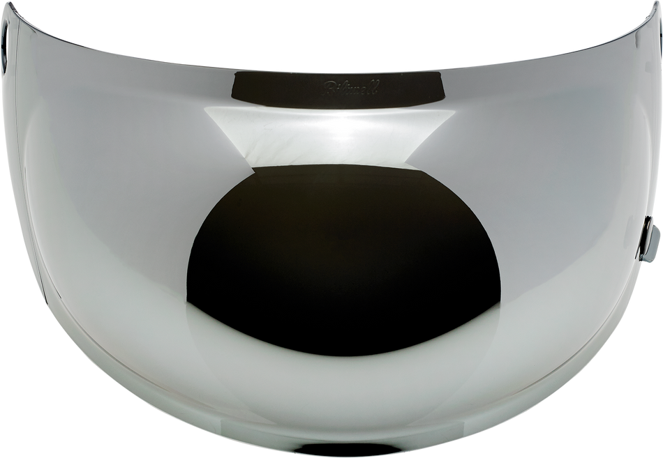 BILTWELL Gringo S Gen 2 Shield - Bubble - Chrome Mirror 1113-221