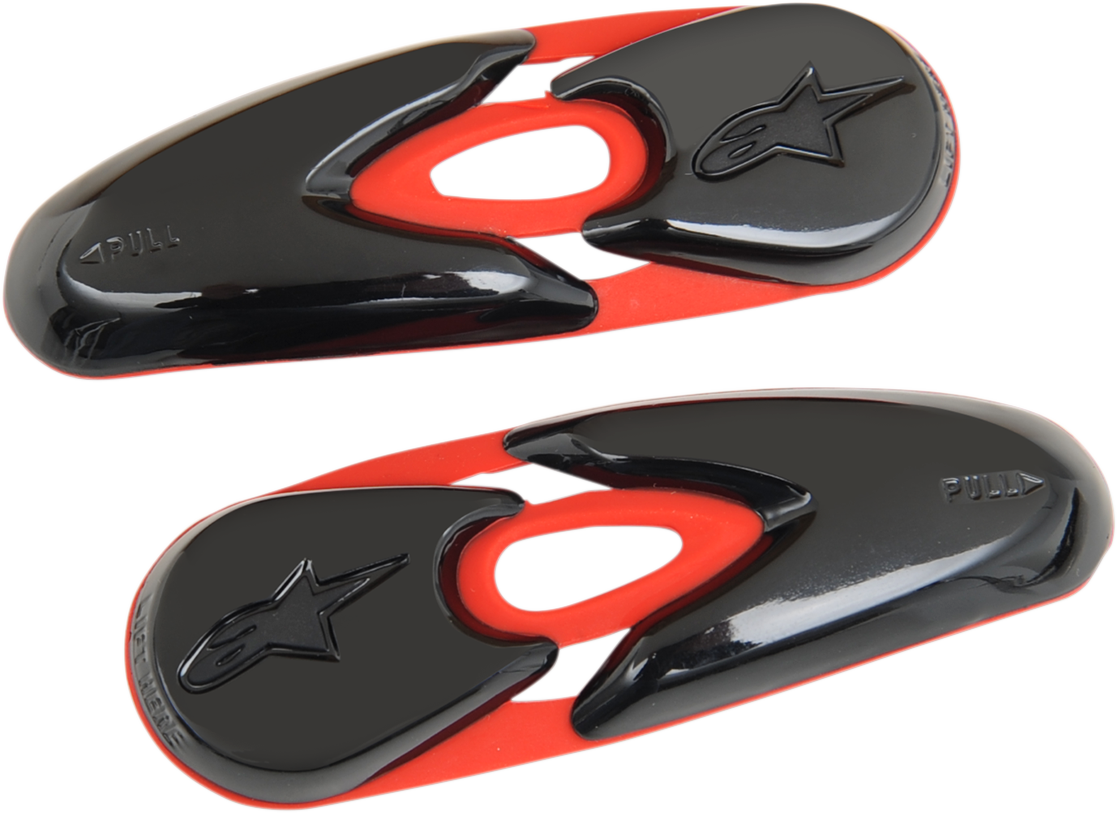 Deslizadores de dedo ALPINESTARS - Rojo/Negro 25SLI6-31 