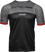 THOR Intense Team Jersey - Short-Sleeve - Black/Gray - XS 5120-0056