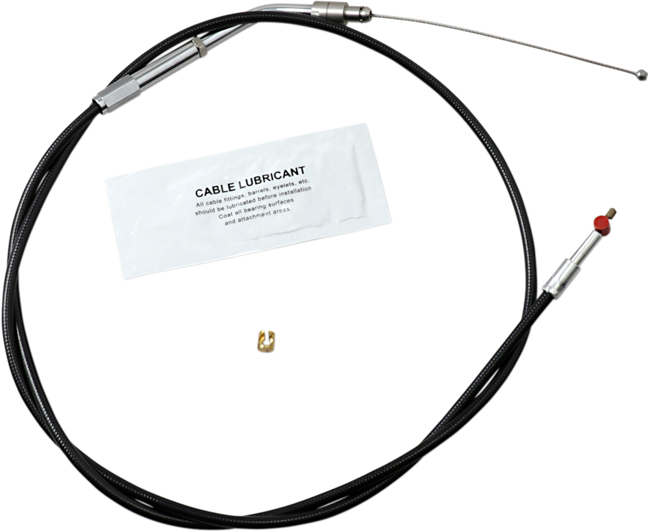 Cable del acelerador BARNETT - +6" - Negro 101-30-30041-06 