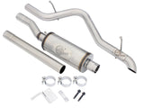 aFe MACHForce XP 2.5in SS-409 Cat-Back Exhaust 07-16 Jeep Wrangler (JK) V6-3.6L/3.8L (2-4 Door) 49-48055