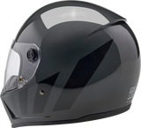 BILTWELL Lane Splitter Helmet - Storm Gray Inertia - Large 1004-569-504