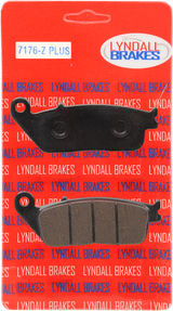 LYNDALL RACING BRAKES LLC Z-Plus Brake Pads - Rear - Victory 08-17 7176-Z+