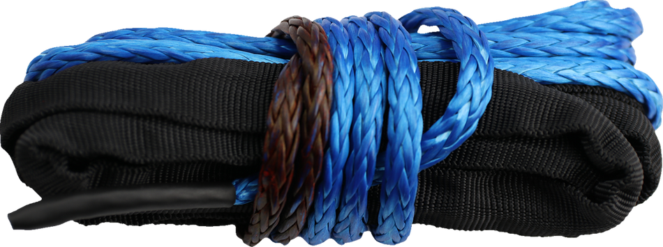 KFI PRODUCTS Cuerda para cabrestante - Sintética - Azul - 3/16" X 12' SYN19-B12