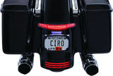 CIRO Taillight/License Plate Holder - Black 40052