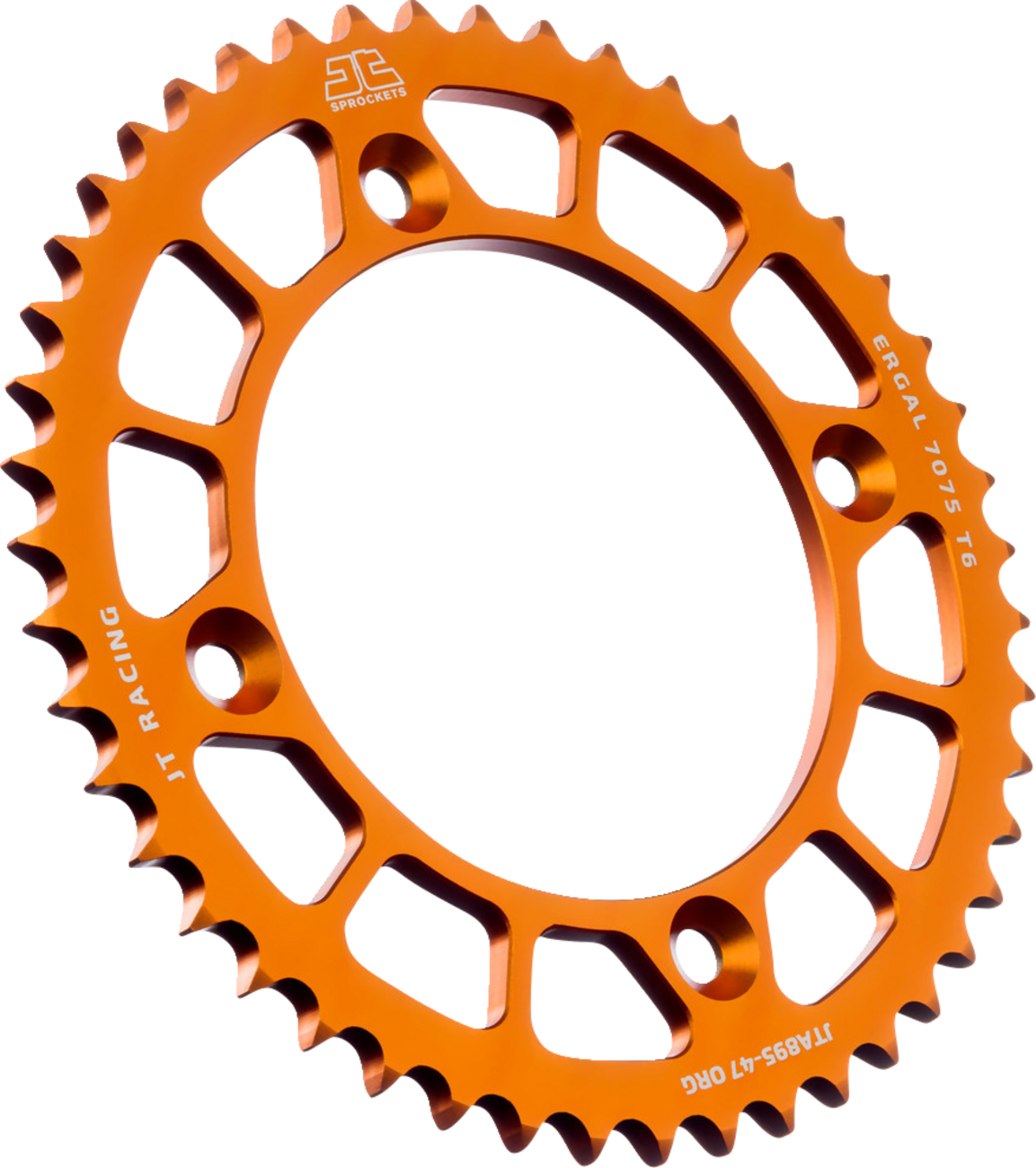 JT SPROCKETS Rear Sprocket - Orange - 47 Tooth - KTM JTA895.47ORG