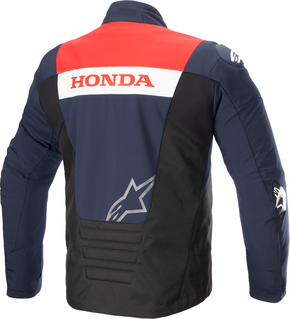 ALPINESTARS Honda SMX Waterproof Jacket - Blue/Black/Red - 2XL 3206223-7163-2X