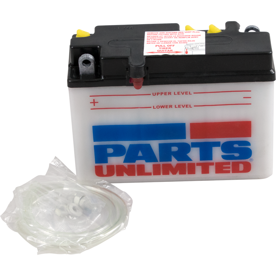 Parts Unlimited Conventional Battery 6n12a-2c(B54-6)