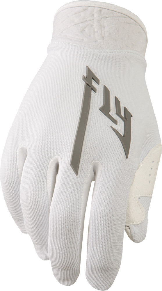 FLY RACING Pro Lite Gloves White/Grey Sz 7 366-81407