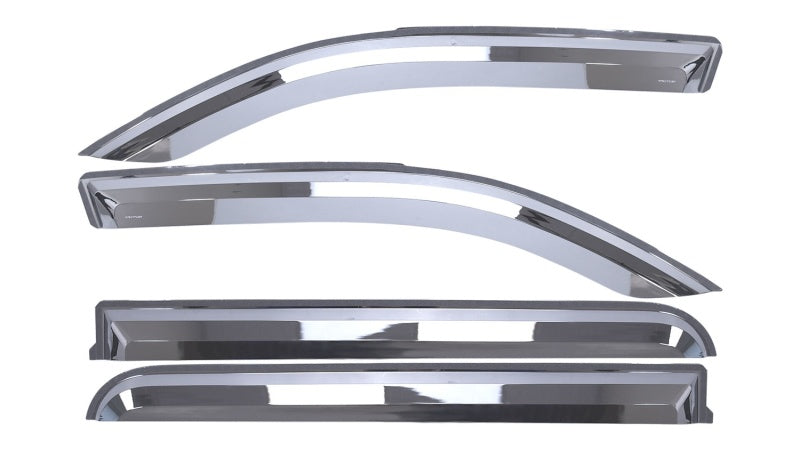 Putco 19-20 Ram 1500 - Crew Cab (Set of 4) Element Chrome Window Visors 480071