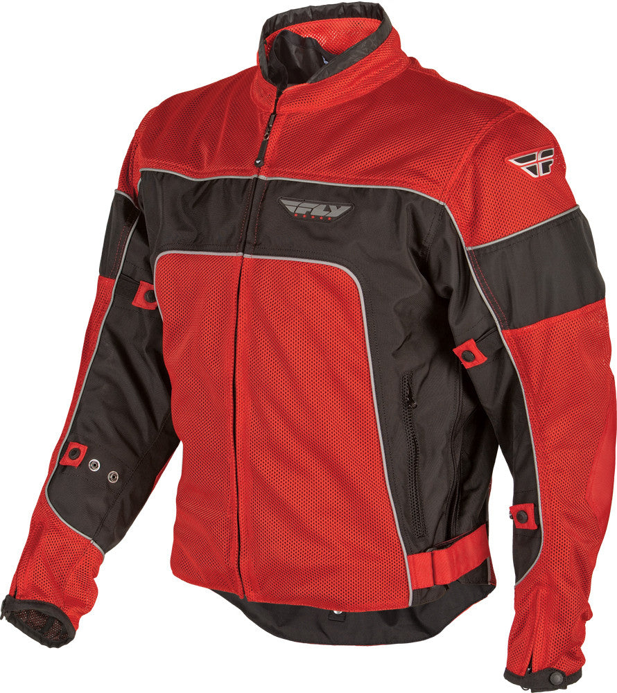 FLY RACING Coolpro Mesh Jacket Red/Black X #5791 477-4011~4