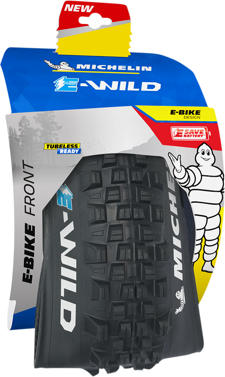 MICHELIN E-Wild Tire - 27.5 x 2.60 (66-584) - Front 42367