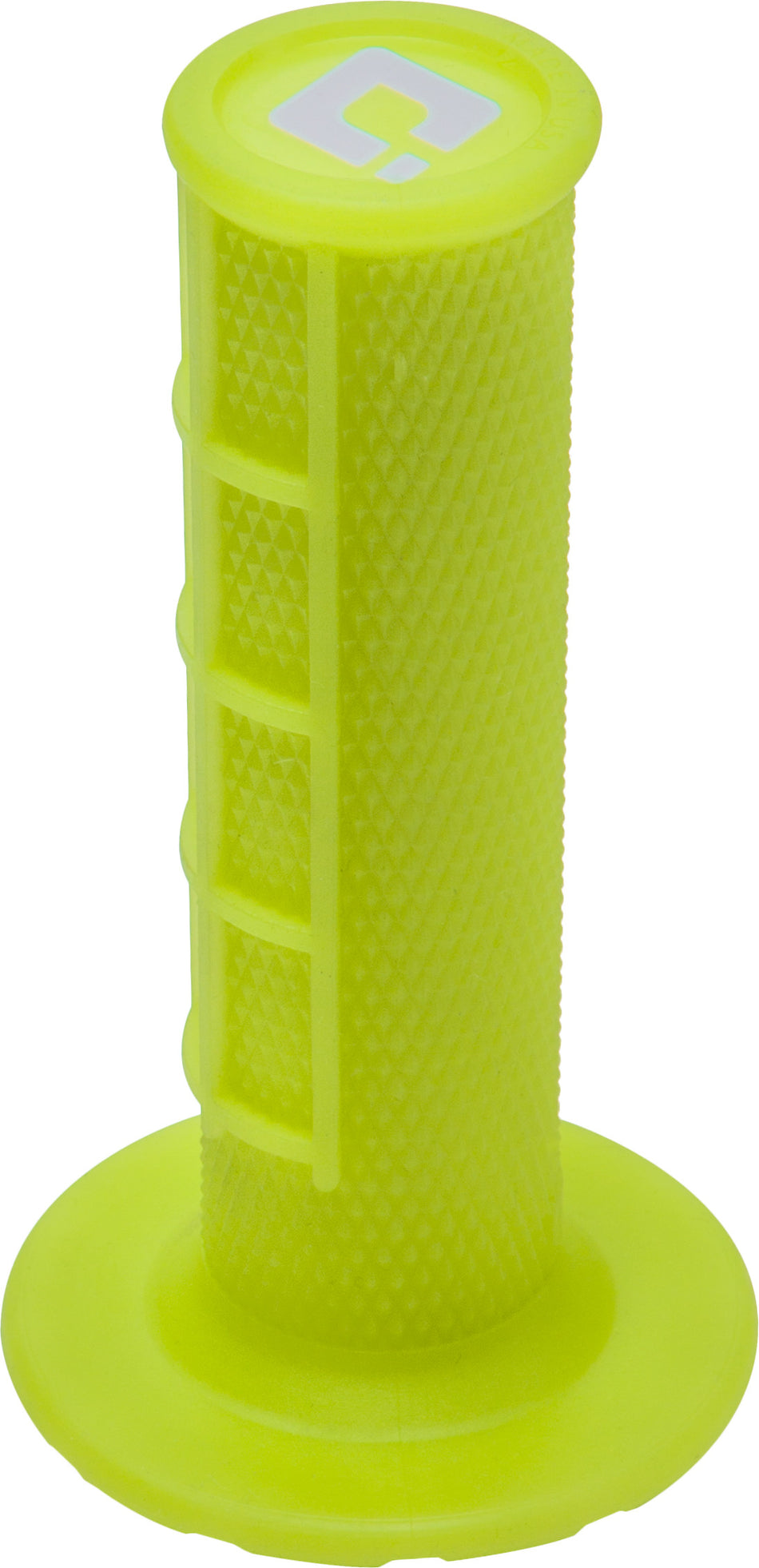 ODIHalf Waffle Lock-On Grip Neon YellowH36HWY