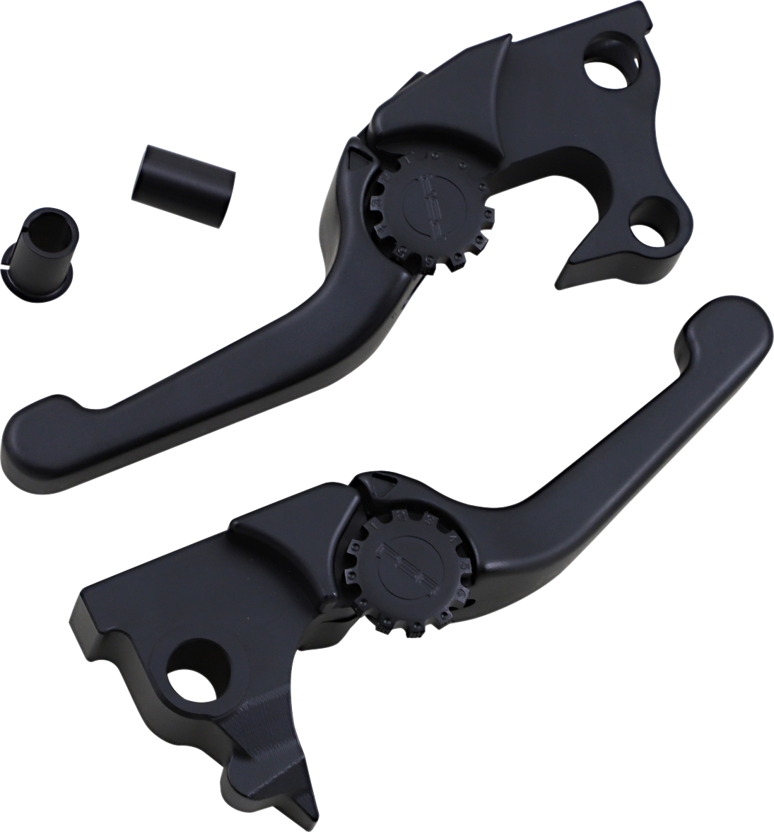 POWERSTANDS RACING Lever Set - Anthem - Shorty - Black 12-01655-22