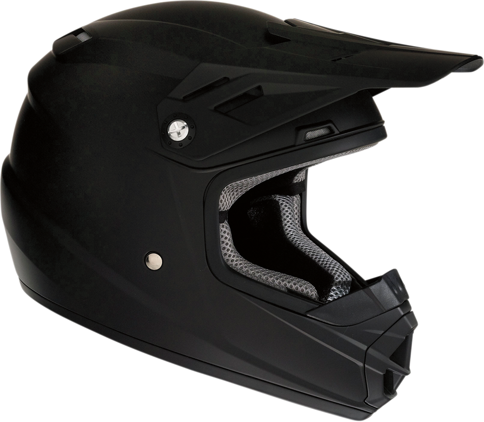 Z1R Youth Rise Helmet - Flat Black - Medium 0111-1157