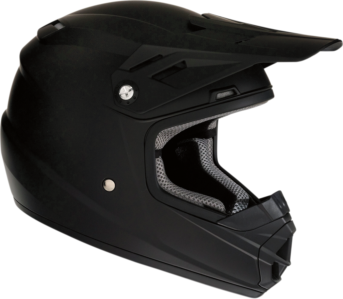 Z1R Youth Rise Helmet - Flat Black - Medium 0111-1157