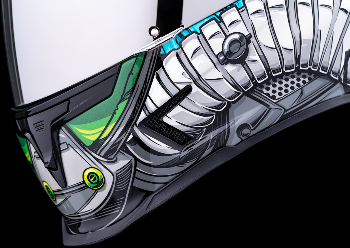 ICON Airframe Pro™ Helm - Outbreak - Blau - XS 0101-14944