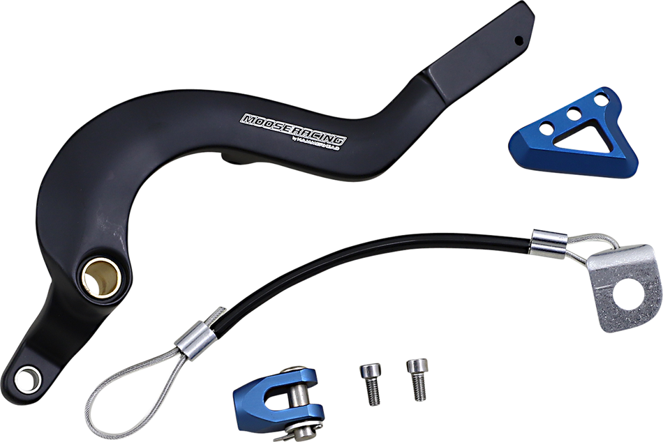 MOOSE RACING Brake Pedal - Blue - Yamaha 82-0224-21-22