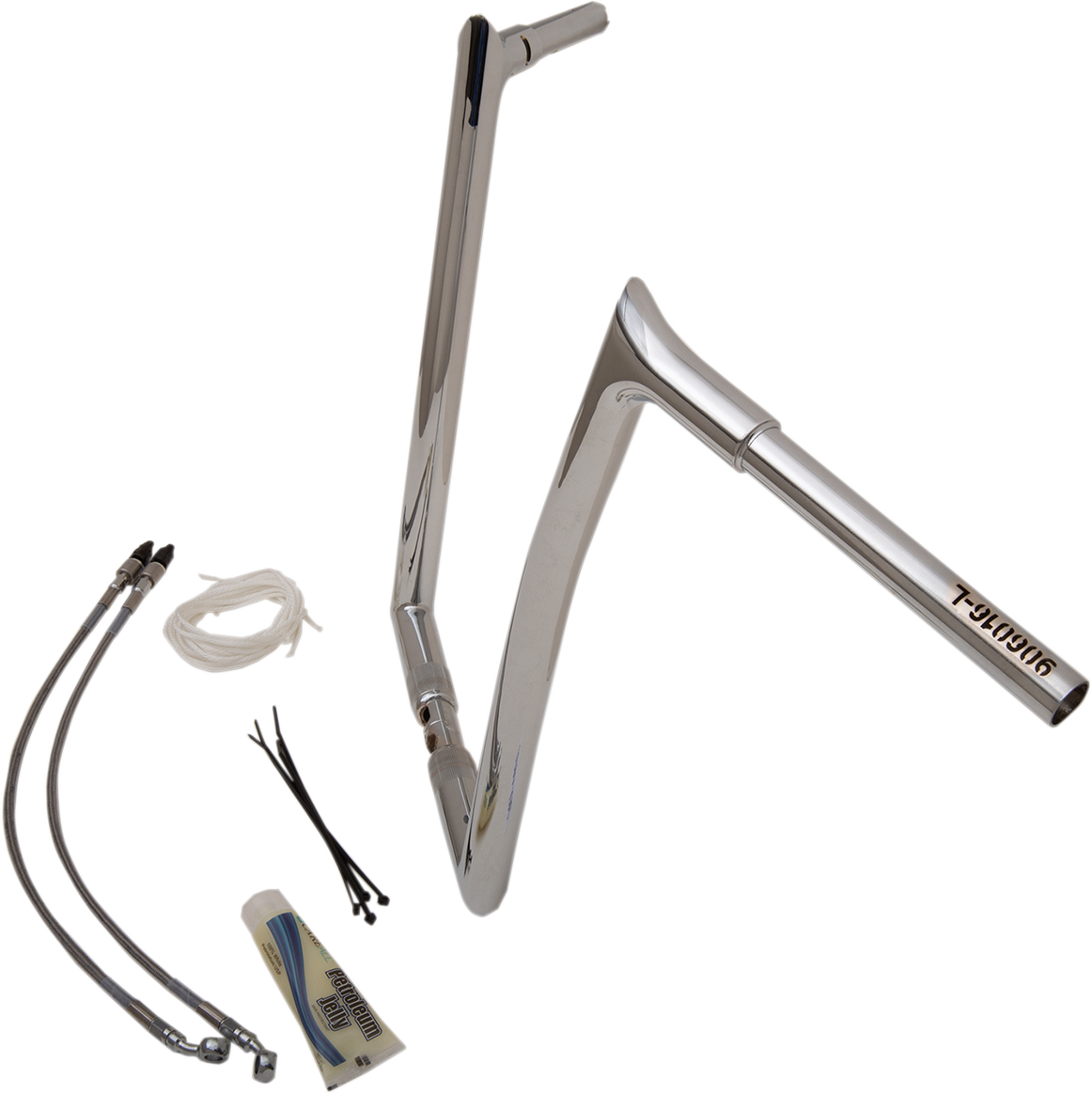 FAT BAGGERS INC. Handlebar Kit - Pointed Top - 16" - Chrome 909316