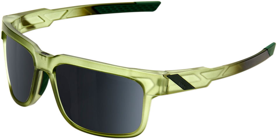 100% Type-S Sunglasses - Olive - Black Mirror 61032-296-61