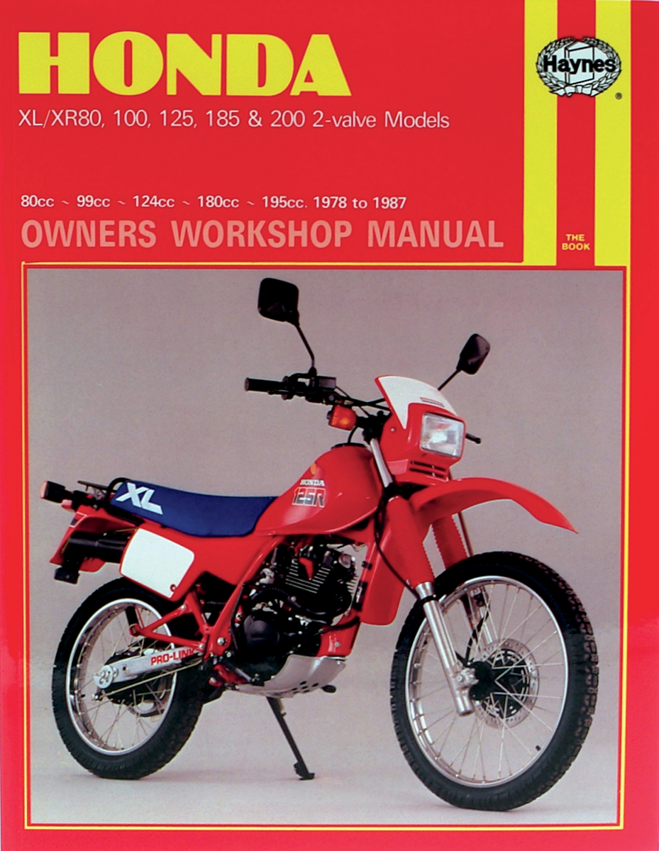 HAYNES Manual - Honda XL/XR M566