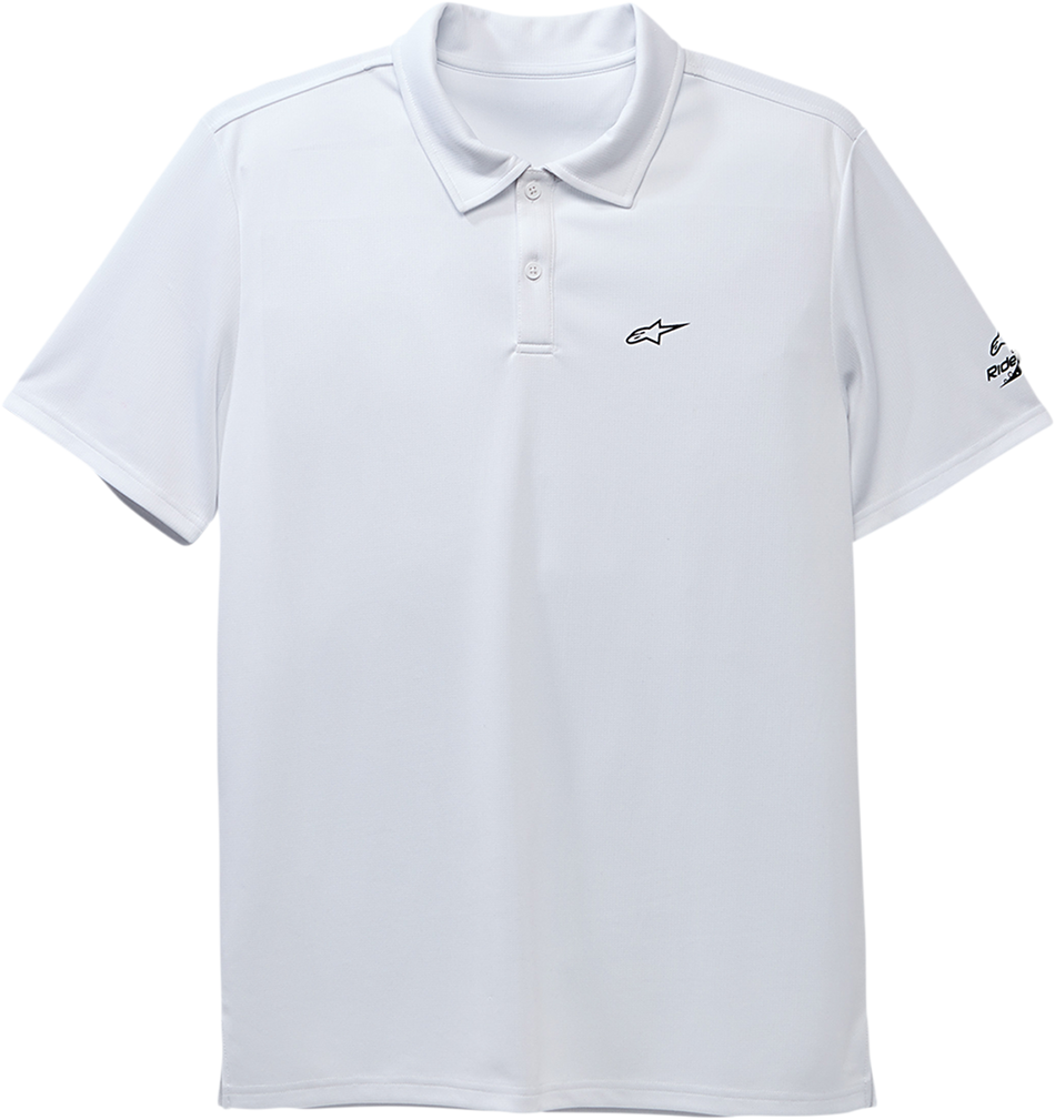 ALPINESTARS Scenario Performance Polo Shirt - White - Large 12304110020L