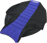 SDG Pleated Seat Cover - Blue Top/Black Sides 96345BK