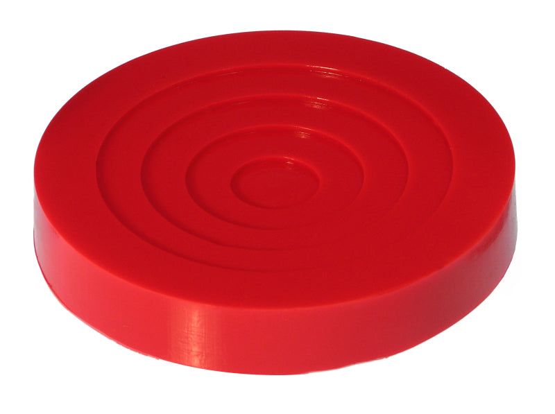 Prothane Universal Jack Pad 5in Diameter Model - Red 19-1405