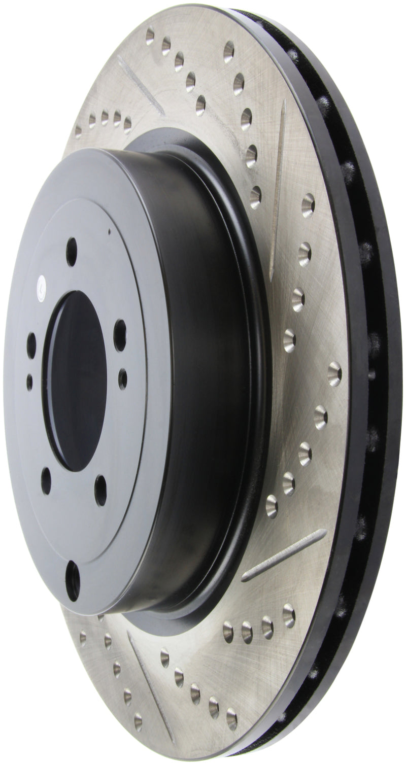 StopTech Slotted & Drilled Sport Brake Rotor 127.46075L