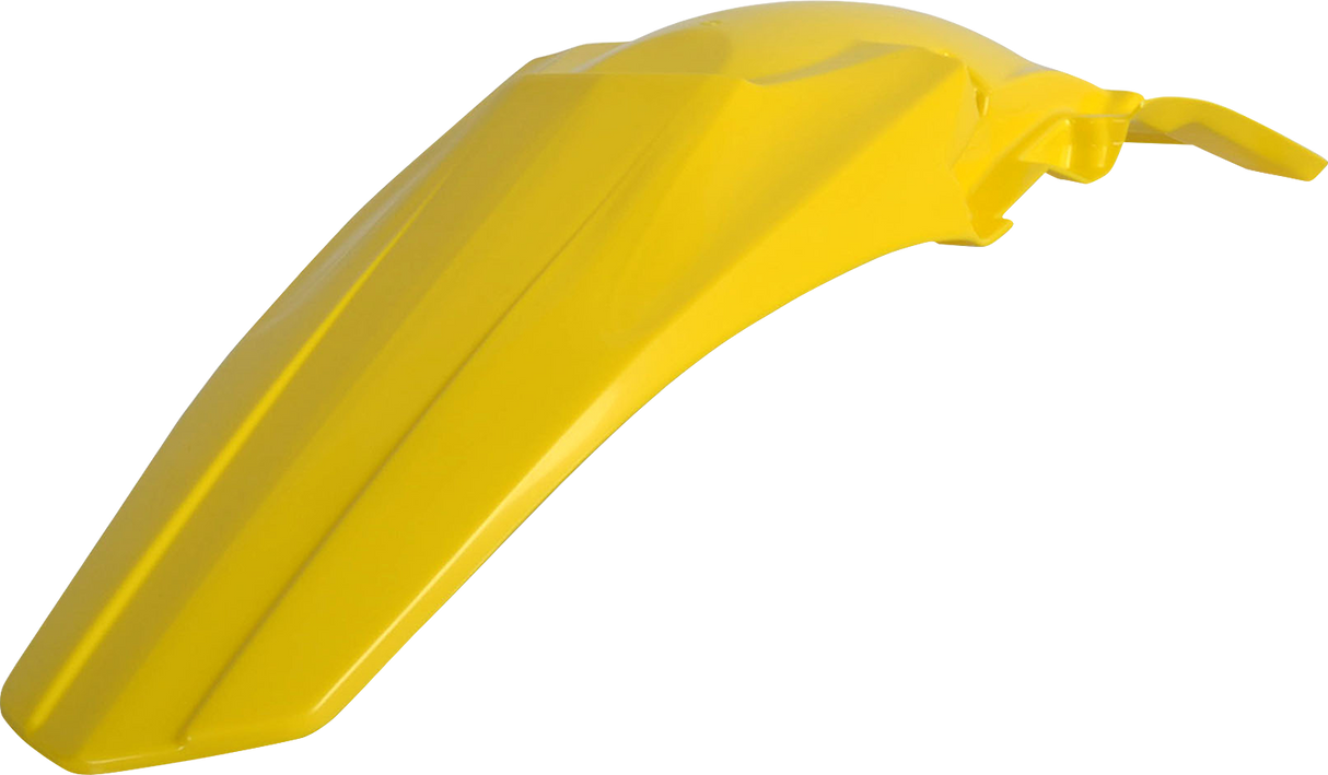 POLISPORT Fender - Rear - Yellow - RMZ 250 8552900003