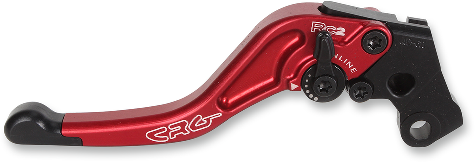 CRG Clutch Lever - RC2 - Short - Red 2AD-611-H-R