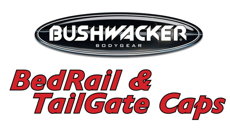 Bushwacker 02-08 Dodge Ram 1500 Tailgate Caps - Black 59506