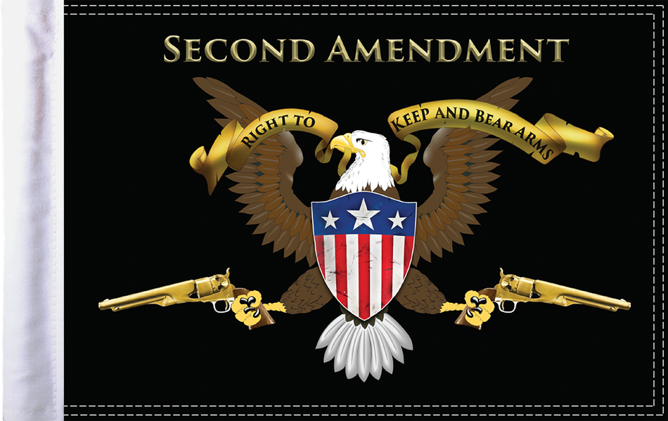 PRO PAD Second Amendment Flag - 10" x 15" FLG-2AMND15