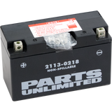 Parts Unlimited Agm Battery - Yt7b-Bs Ct7b-4