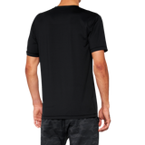 100% Mission Athletic T-Shirt - Black - Small 20014-00000