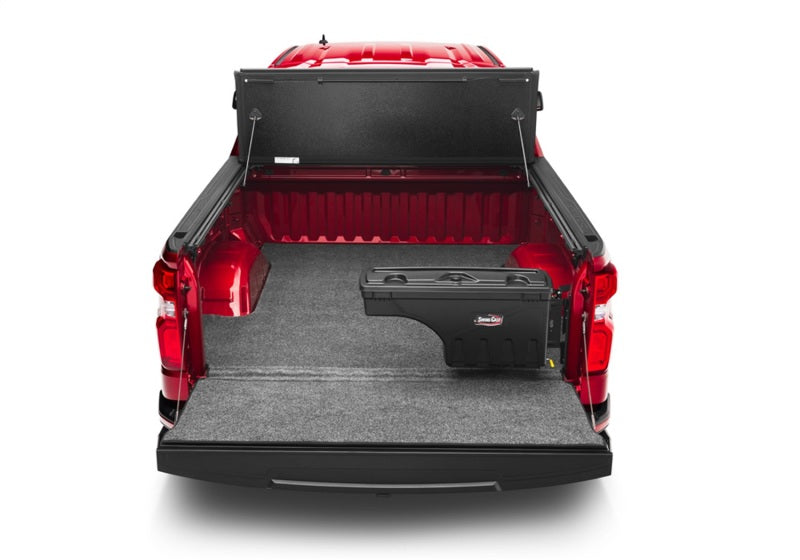 UnderCover 07-20 Toyota Tundra Passengers Side Swing Case - Black Smooth SC400P