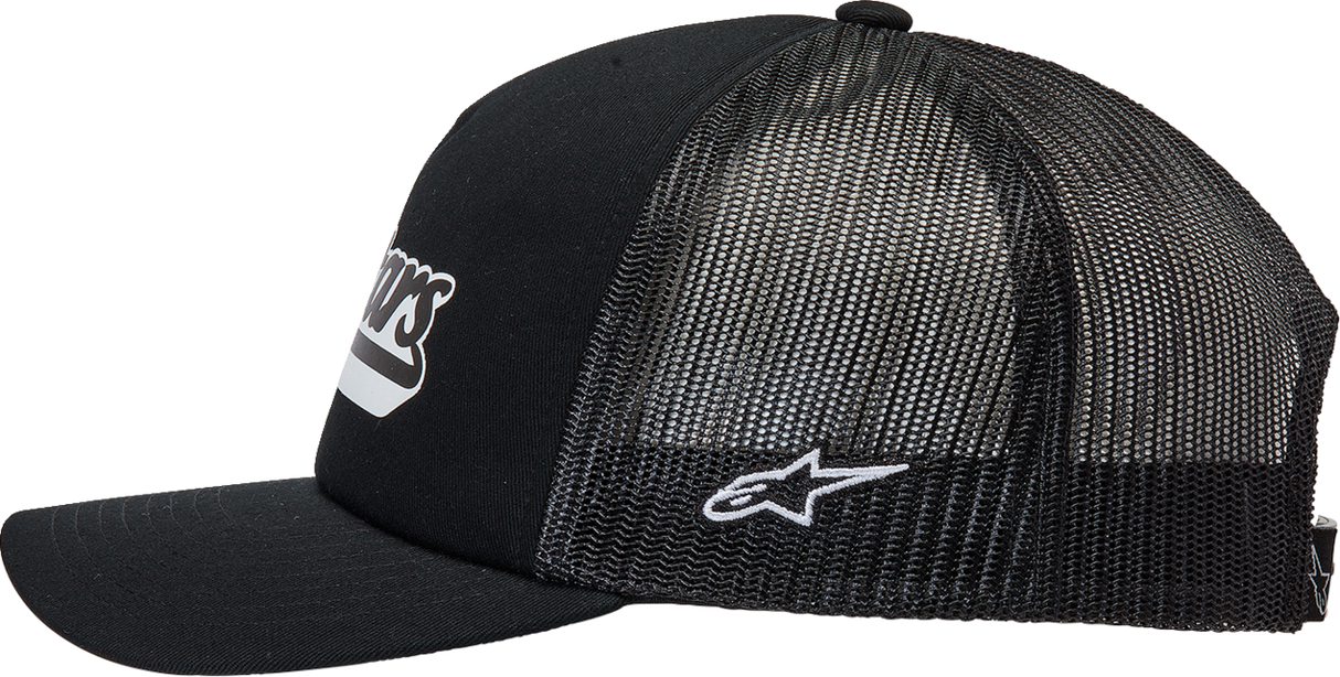 ALPINESTARS Delivery Trucker Hat - Black/Black - One Size 1213810101010OS