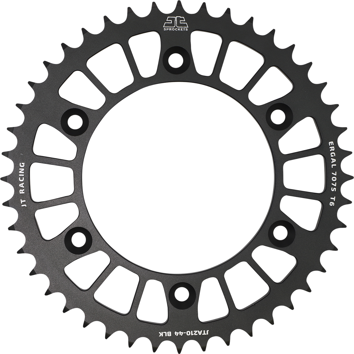 JT SPROCKETS Rear Sprocket - Honda - Black - 44 Tooth JTA210.44BLK