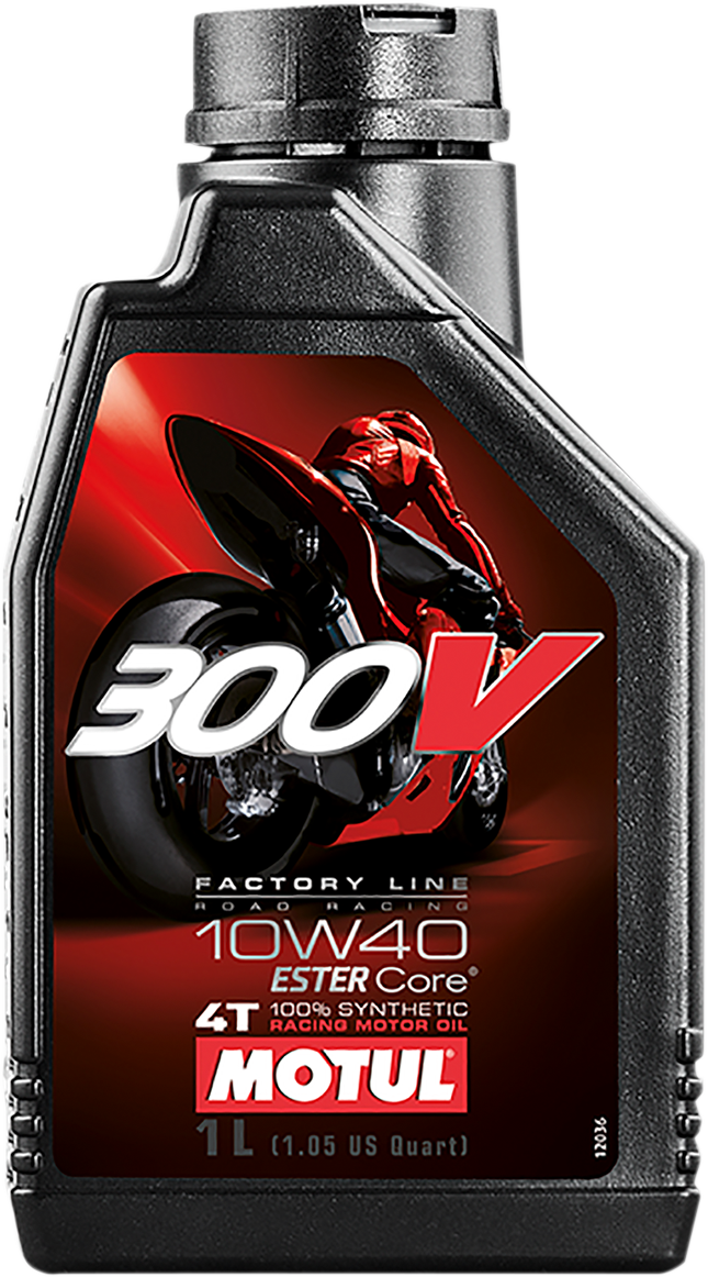 MOTUL 300V Synthetic Ester Oil - 10W-40 - 1L 104118