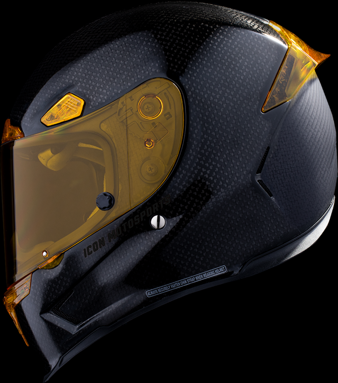 ICON Airframe Pro™ Helmet - Carbon 4Tress - Yellow - XL 0101-16663