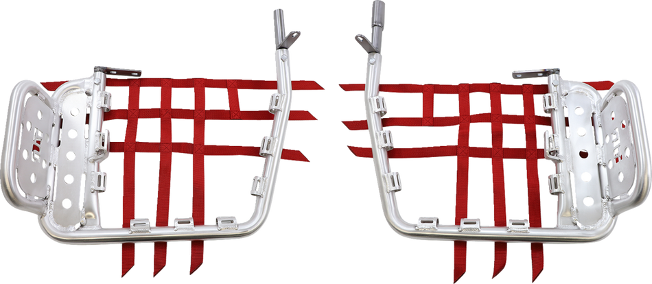 DG PERFORMANCE Heel Guard Nerf Bar - With Red Webbing - Honda 607-2135