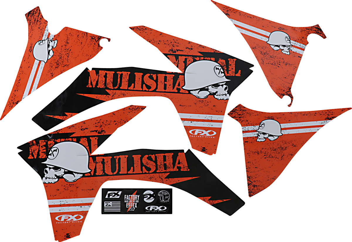 FACTORY EFFEX Metal Mulisha Grafik-Kit - KTM 23-11526 